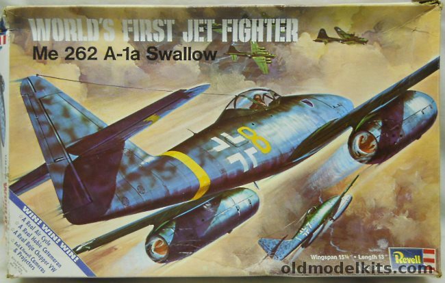 Revell 1/32 Me-262 Swallow - World's First Jet Fighter, H218 plastic model kit